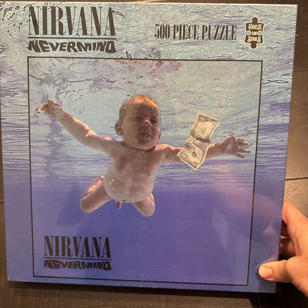 Nirvana Nevermind 500 Piece Jigsaw Puzzle New Sealed